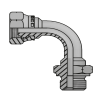 Адаптер 90° BSP(ш) 1.1/4" - BSP(г) 1.1/4" (Китай)