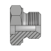 Адаптер BSP(ш) 1/4" под сварку Pipe=10 (Vitillo SPA)