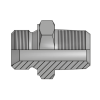 Адаптер BSP(ш) 1/4" - BSPT(ш) 1/2" (Vitillo SPA)