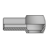 Адаптер BANJO(BSP) 3/8" - PIPE 12 (Vitillo SPA)