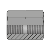 Адаптер Metric(F) 18X1.5 - Metric(F) 18X1.5 L=35 (муфта) (Vitillo SPA)