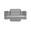 Адаптер BSP(ш) 1/4" - BSP(ш) 1/4" L=48 удлиненный (Vitillo SPA)
