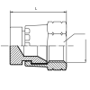 Заглушка JIC(г) 1.1/16" (Vitillo SPA)