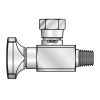 Кран манометра R1/4" (90°) оцинкованный (Mini Press)