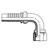 Фитинг JIC (г) 1.1/16" DN=20 (90°) (thrust-wire nut) (Vitillo SPA)