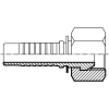 Фитинг BSP (г) 1/2" DN=12 (0°) (slip-on nut) (Vitillo SPA)