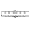Фитинг cоединитель РВД  DN=05 (Китай)