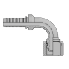 Фитинг DKOS (г) M42x2 DN=25 (90°) InterLock (без зачистки) (thrust-wire nut)