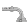 Фитинг SFS D=54 DN=32 (90°) InterLock (без зачистки)