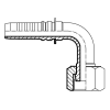 Фитинг ORFS (г) 1.11/16" DN=32 (90°) InterLock удлин. (Vitillo SPA)