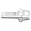 Фитинг NPTF (ш) 2" DN=50 InterLock (Vitillo SPA)