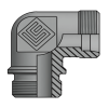 Адаптер ТС 90° P=35 45x2 - BSPP 1.1/4"(ш) Form B (Vitillo SPA)
