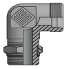 Адаптер ТС 90° P=35 45x2 - BSPP 1.1/4"(ш) контргайка (Vitillo SPA)