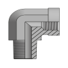 Адаптер 90° BSPT(ш) 1/4" - BSPP(F) 1/4" (Vitillo SPA)