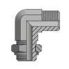 Адаптер 90° BSP(ш) 1.1/4" - BSPP(ш) 1.1/4" o.r.+ контргайка (RASTELLI  RACCORDI s.r.l.)