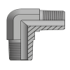 Адаптер 90° NPT(ш) 1/4" - NPT(ш) 1/4" (Vitillo SPA)