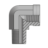 Адаптер 90° NPT(ш) 1/4" - NPT(F) 1/4" (Vitillo SPA)