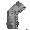 Адаптер ТС 45° P=35 45x2 - BSPP1.1/4"(ш) контргайка (Vitillo SPA)