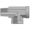 Адаптер тройник NPT(F) 3/8" - NPT(ш) 3/8" - NPT(F) 3/8" (Vitillo SPA)
