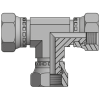 Адаптер тройник BSP(г) 1/4" - BSP(г) 1/4" - BSP(г) 1/4" (Vitillo SPA)