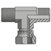 Адаптер тройник BSP(ш) 1/4" - BSP(ш) 1/4" - BSP(г) 1/4" (Vitillo SPA)